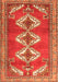 Persian Orange Traditional Rug, tr3378org