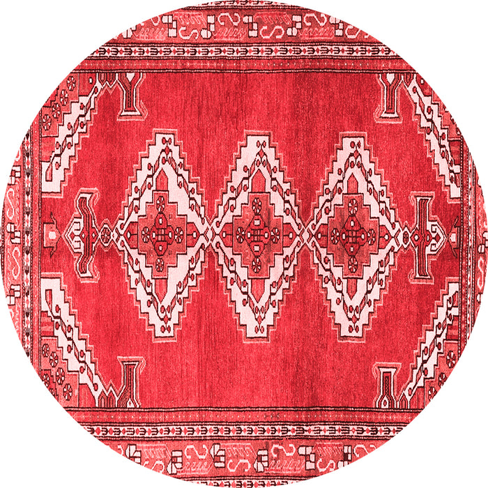Machine Washable Persian Red Traditional Rug, wshtr3378red