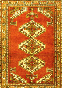 Persian Yellow Traditional Rug, tr3378yw