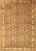 Persian Brown Traditional Rug, tr337brn