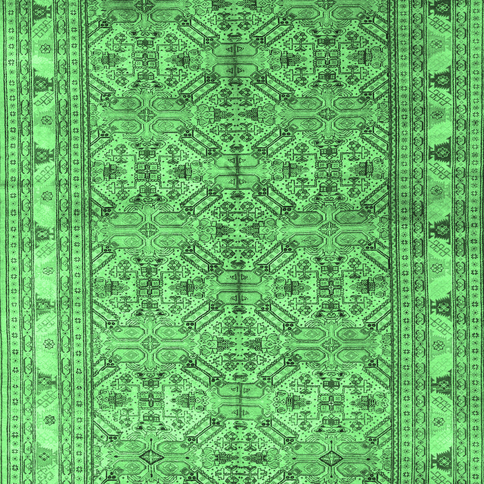 Persian Emerald Green Traditional Rug, tr337emgrn