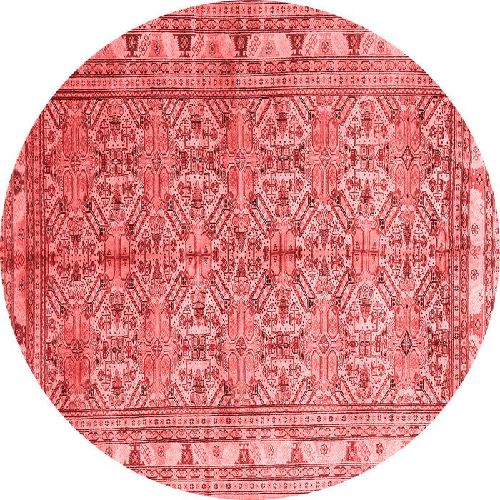 Machine Washable Persian Red Traditional Rug, wshtr337red