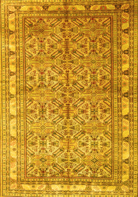 Persian Yellow Traditional Rug, tr337yw