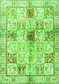 Persian Green Traditional Rug, tr3380grn