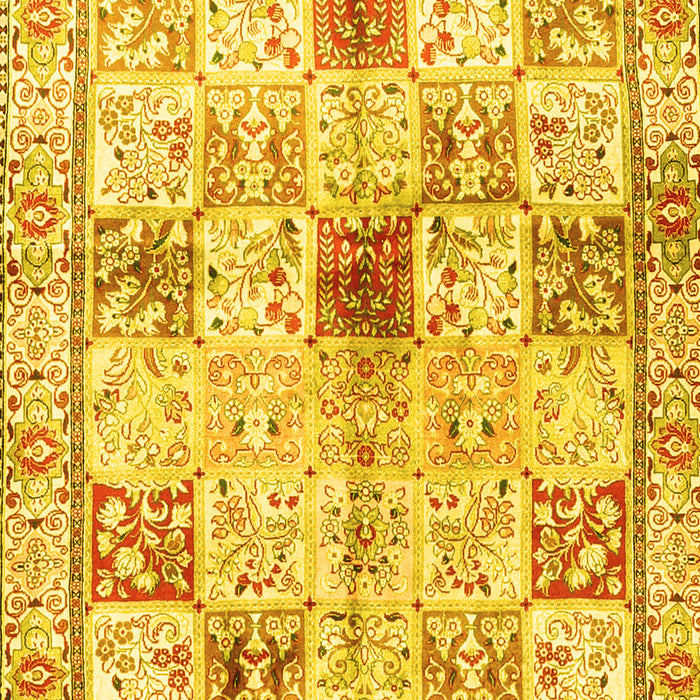 Persian Yellow Traditional Rug, tr3380yw