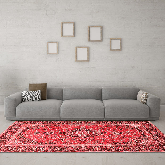 Traditional Red Washable Rugs