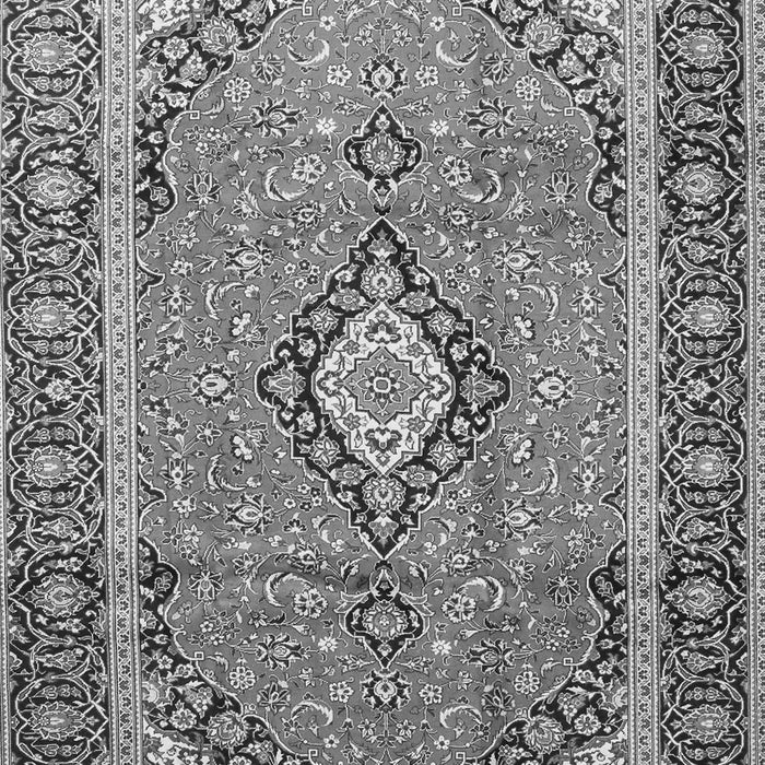 Medallion Gray Traditional Rug, tr3381gry