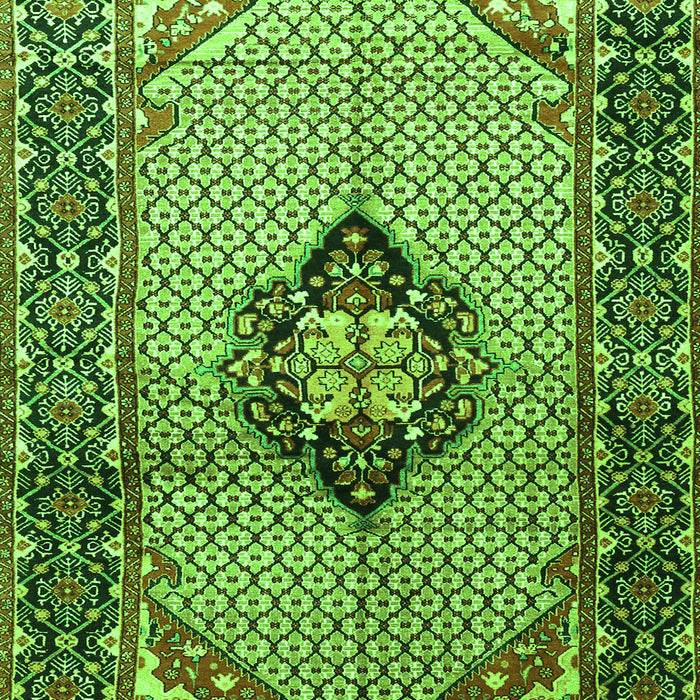 Persian Green Traditional Rug, tr3382grn