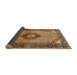 Sideview of Persian Brown Traditional Rug, tr3382brn