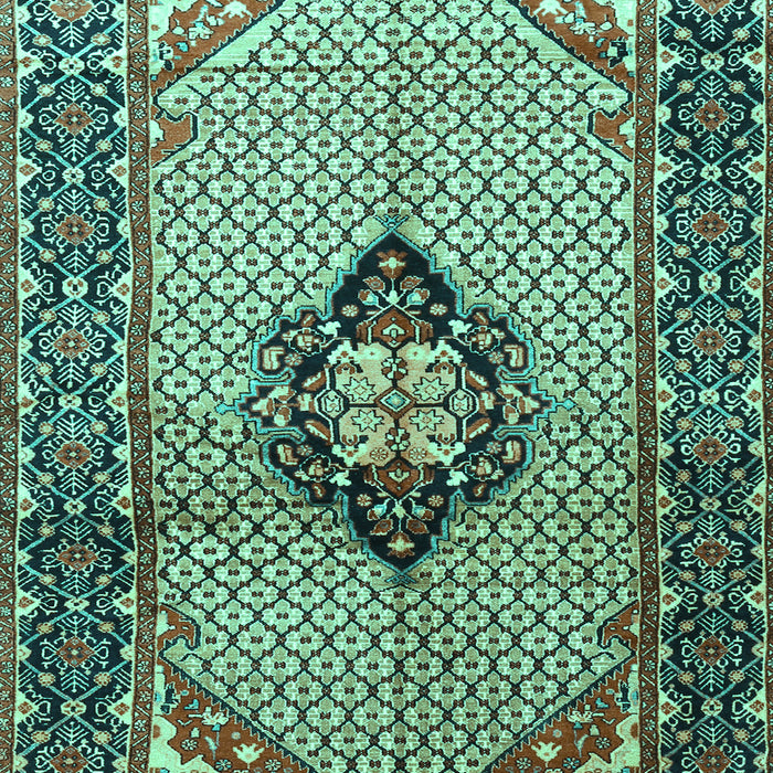 Persian Turquoise Traditional Rug, tr3382turq