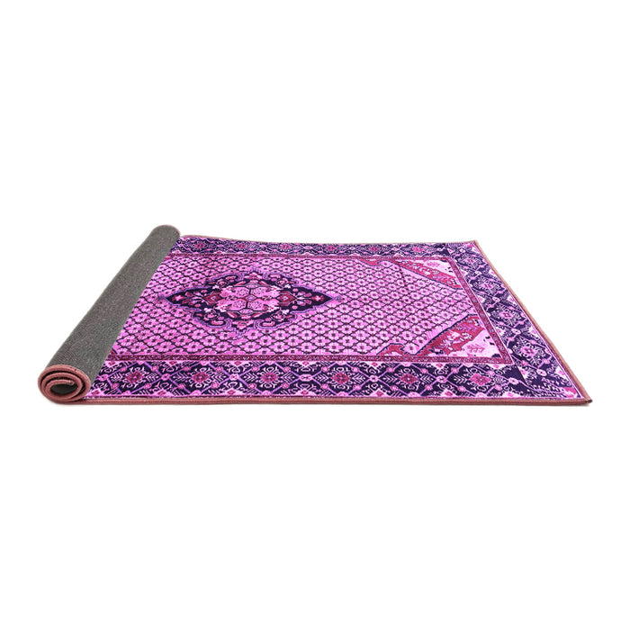 Sideview of Persian Purple Traditional Rug, tr3382pur