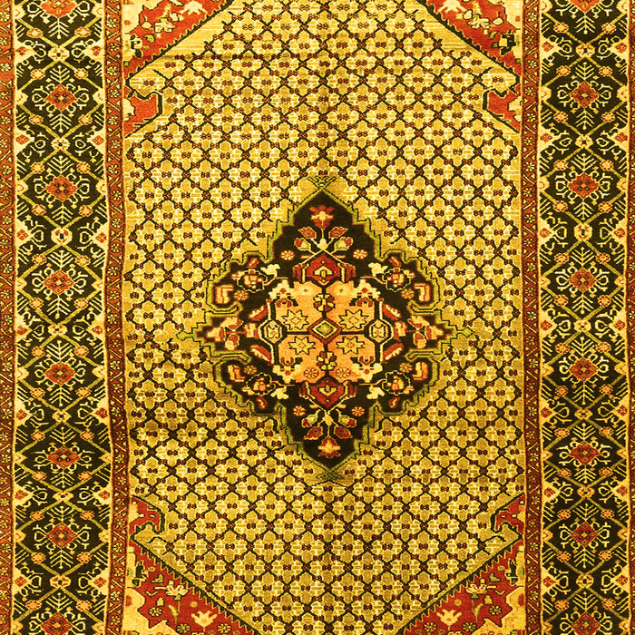 Persian Yellow Traditional Rug, tr3382yw