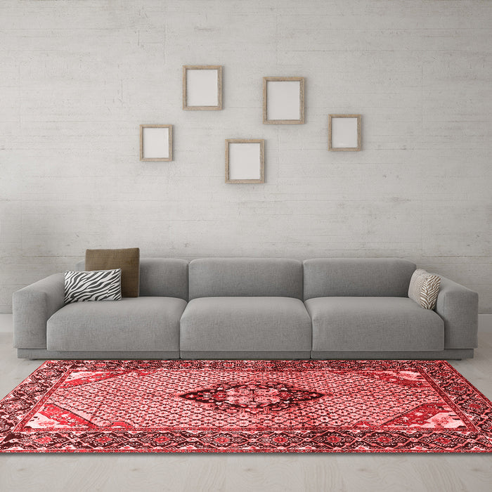 Traditional Red Washable Rugs