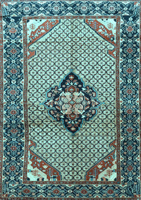 Persian Light Blue Traditional Rug, tr3382lblu