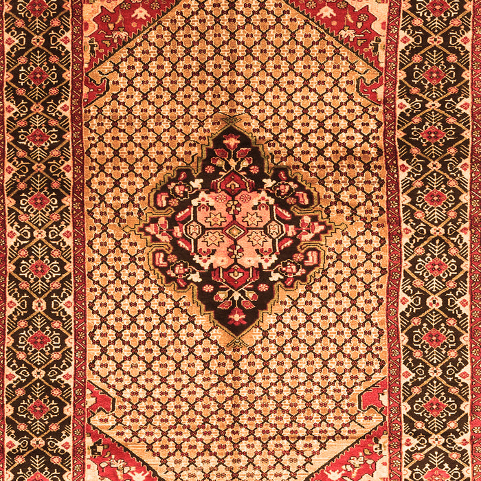 Persian Orange Traditional Rug, tr3382org