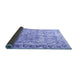 Sideview of Persian Blue Traditional Rug, tr3383blu