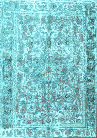 Persian Light Blue Traditional Rug, tr3383lblu