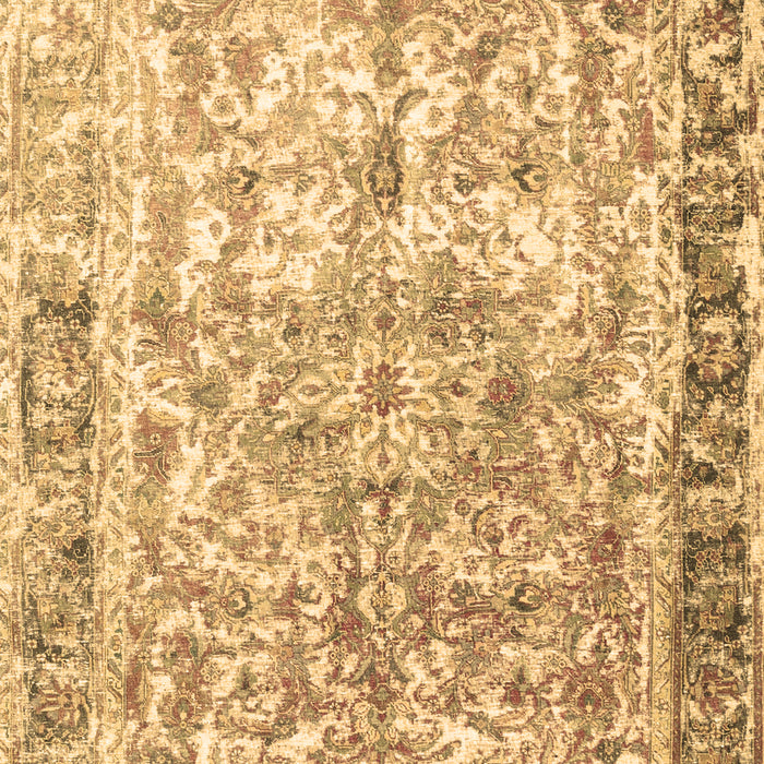 Machine Washable Persian Brown Traditional Rug, wshtr3383brn