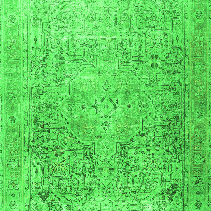 Persian Green Traditional Rug, tr3384grn