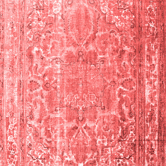 Machine Washable Persian Red Traditional Rug, wshtr3385red
