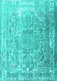 Persian Turquoise Traditional Rug, tr3385turq