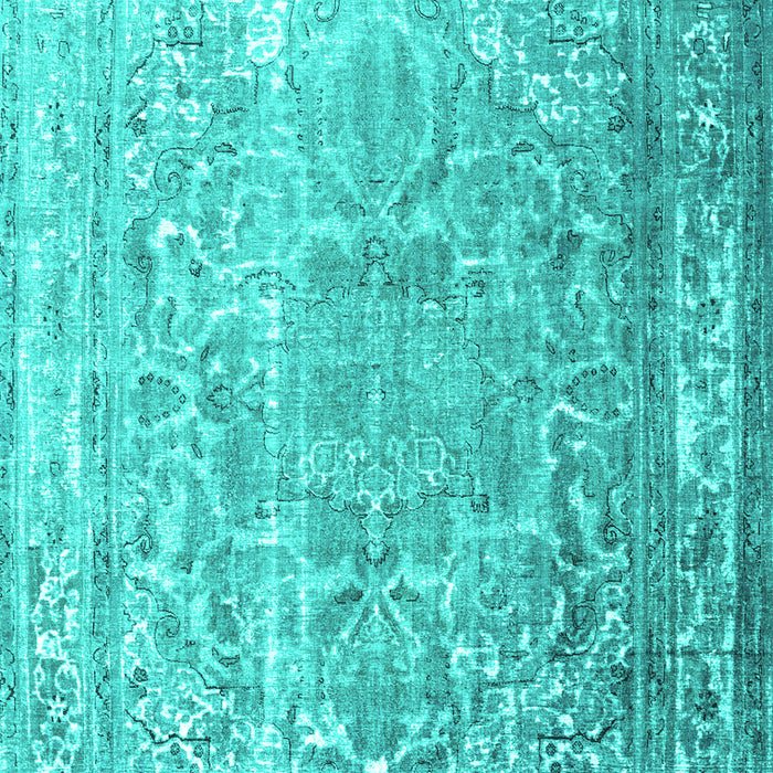 Persian Turquoise Traditional Rug, tr3385turq