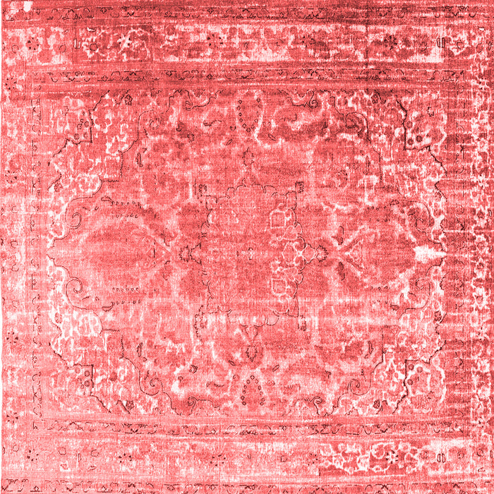 Machine Washable Persian Red Traditional Rug, wshtr3385red