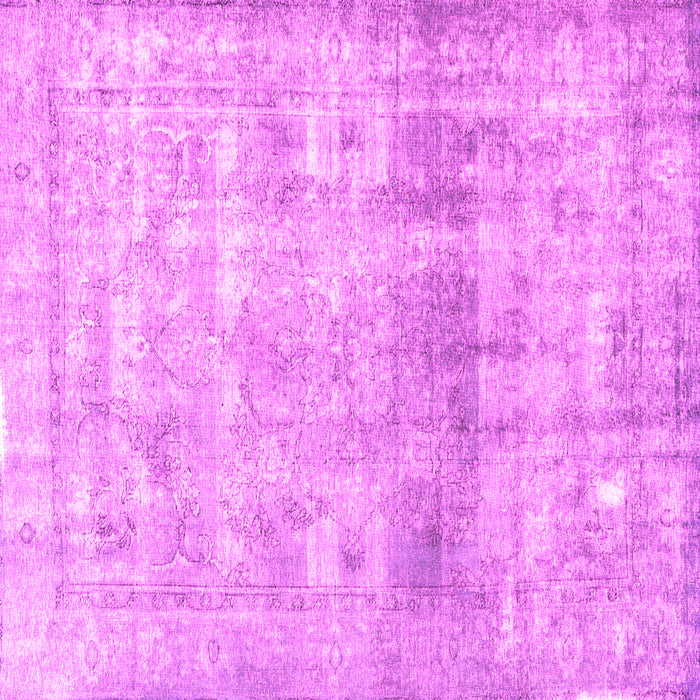 Square Persian Pink Traditional Rug, tr3386pnk