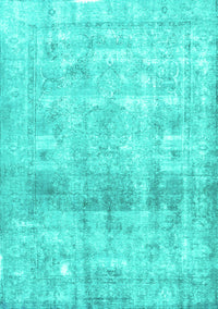 Persian Turquoise Traditional Rug, tr3386turq