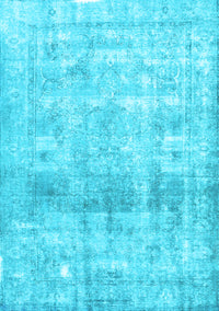 Persian Light Blue Traditional Rug, tr3386lblu