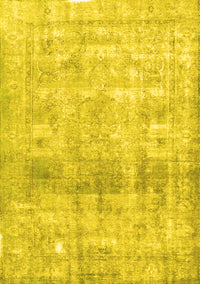 Persian Yellow Traditional Rug, tr3386yw