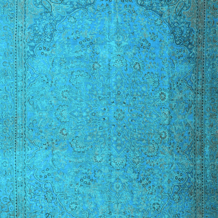 Machine Washable Persian Light Blue Traditional Rug, wshtr3387lblu
