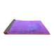 Sideview of Persian Purple Traditional Rug, tr3387pur