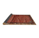 Sideview of Traditional Red Persian Rug, tr3389