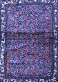 Persian Blue Traditional Rug, tr3389blu