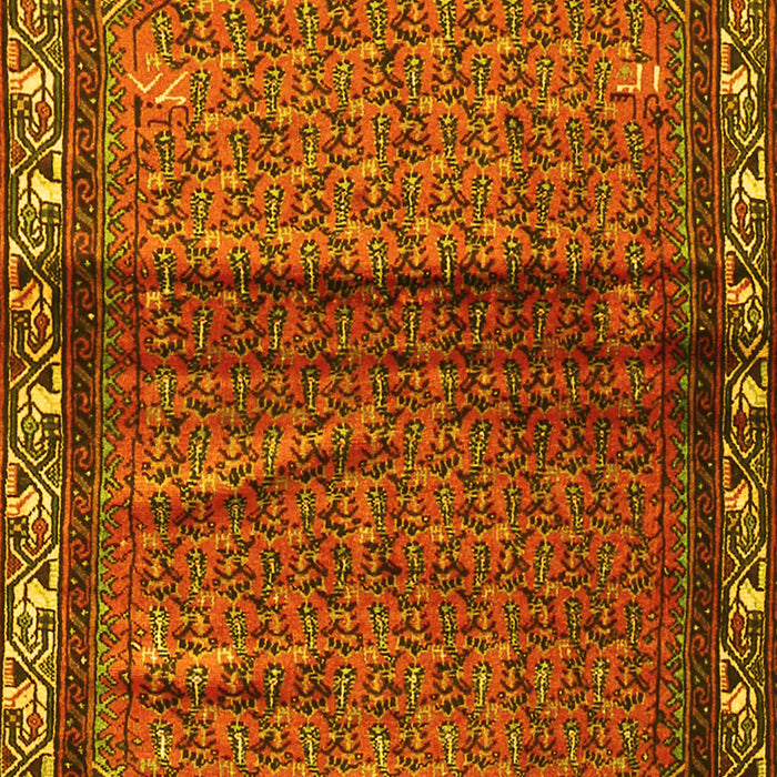 Persian Yellow Traditional Rug, tr3389yw