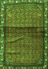 Persian Green Traditional Rug, tr3389grn