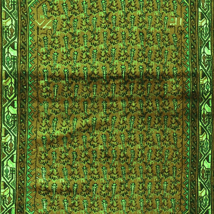 Persian Green Traditional Rug, tr3389grn