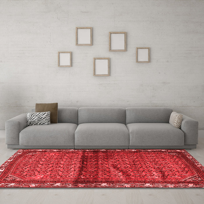 Traditional Red Washable Rugs