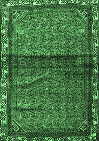 Persian Emerald Green Traditional Rug, tr3389emgrn