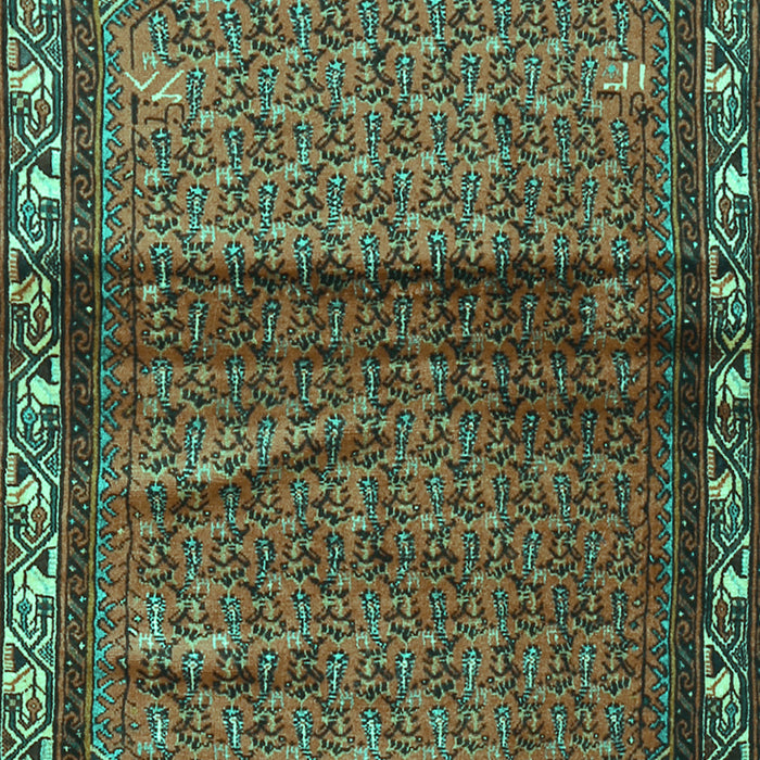 Persian Turquoise Traditional Rug, tr3389turq