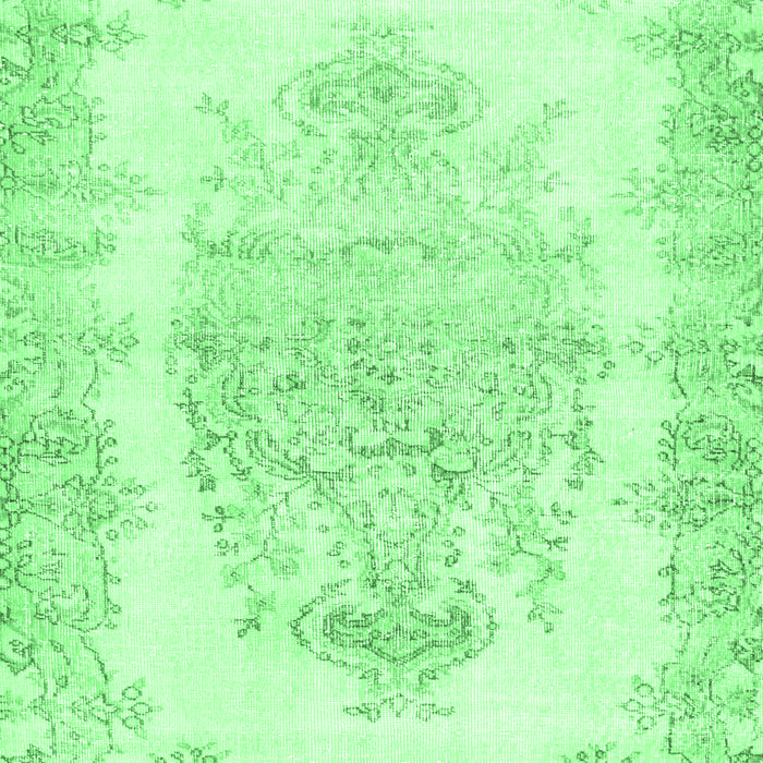 Persian Emerald Green Traditional Rug, tr338emgrn