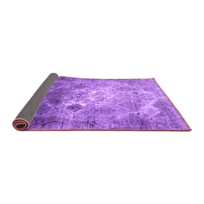Sideview of Persian Purple Traditional Rug, tr3390pur