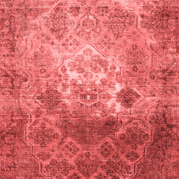 Machine Washable Persian Red Traditional Rug, wshtr3390red