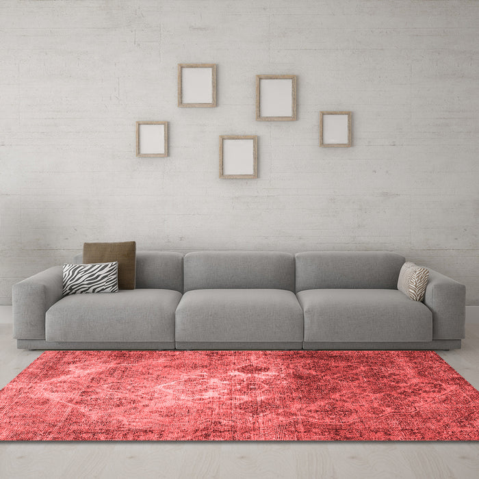 Traditional Red Washable Rugs
