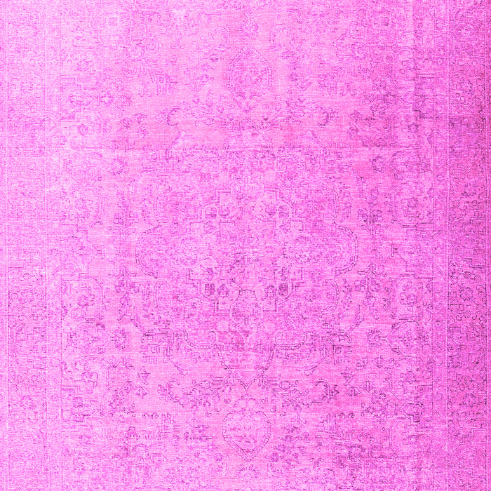 Machine Washable Persian Pink Traditional Rug, wshtr3392pnk