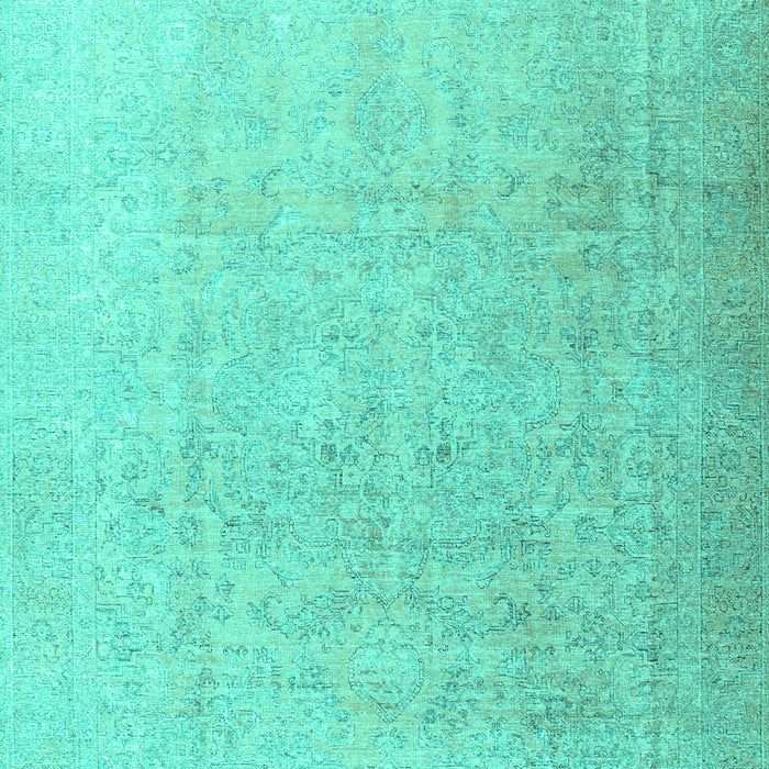 Machine Washable Persian Turquoise Traditional Area Rugs, wshtr3392turq
