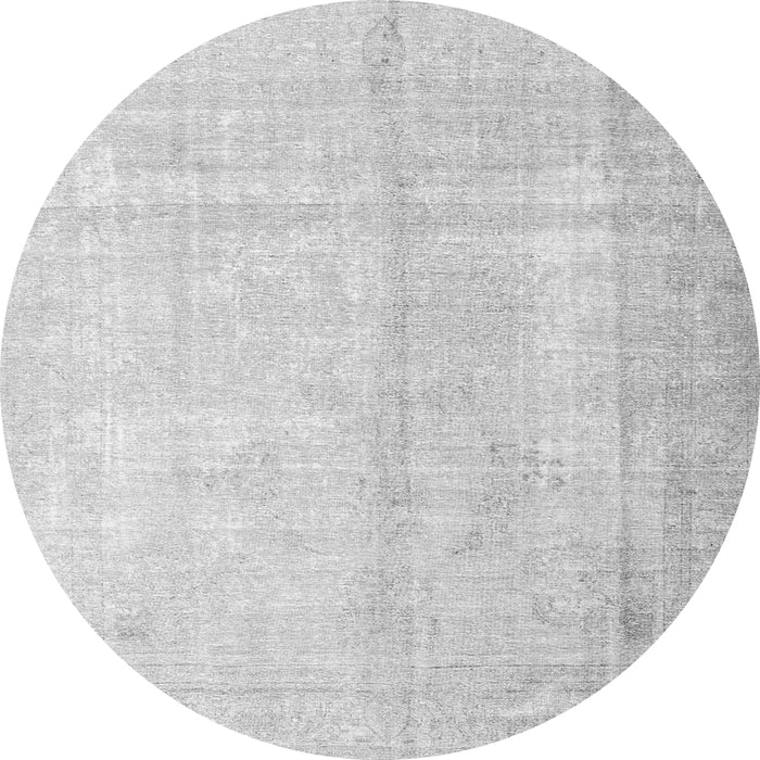 Square Persian Gray Traditional Rug, tr3393gry