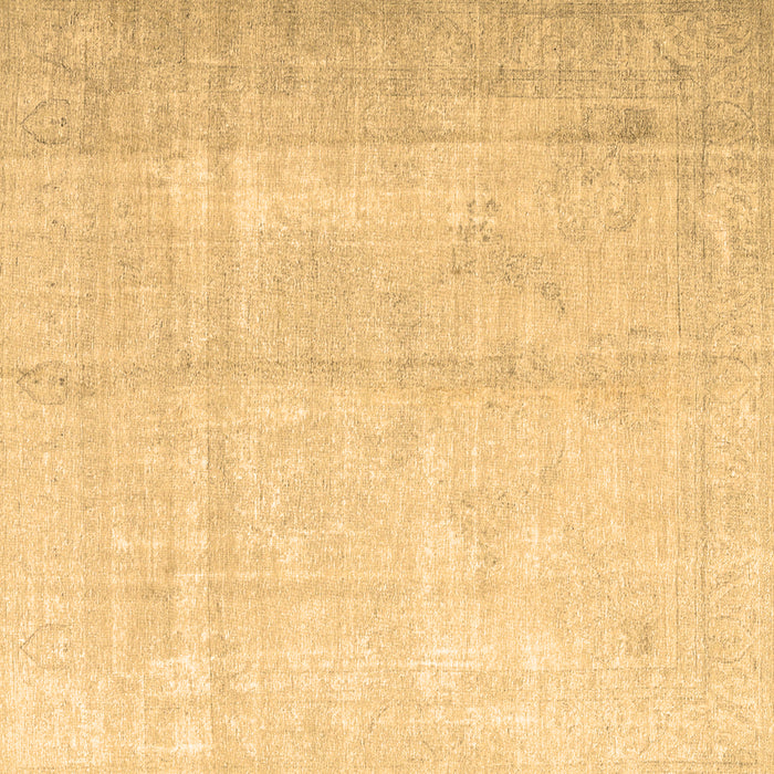 Square Machine Washable Persian Brown Traditional Rug, wshtr3393brn