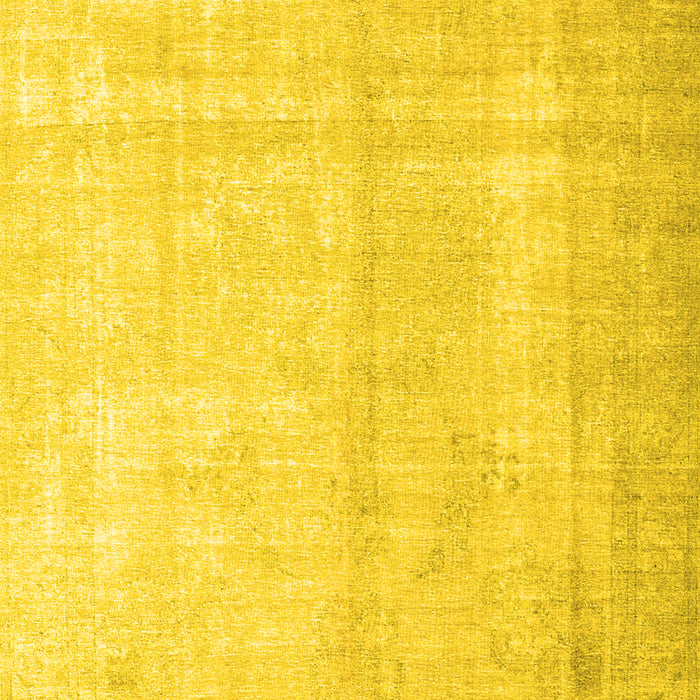Machine Washable Persian Yellow Traditional Rug, wshtr3393yw